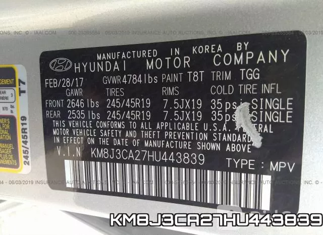 KM8J3CA27HU443839 фото 10