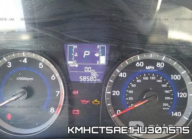 KMHCT5AE1HU307575 фото 8