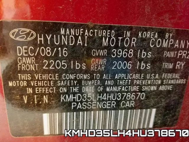 KMHD35LH4HU378670 фото 2