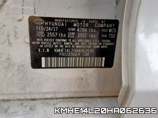 KMHE14L20HA062636 фото 2