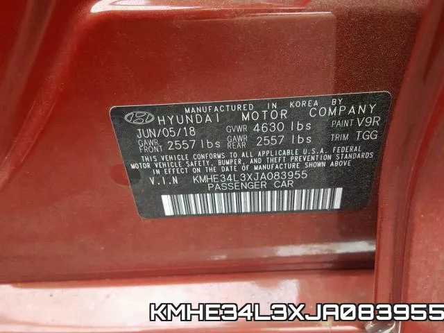 KMHE34L3XJA083955 фото 2