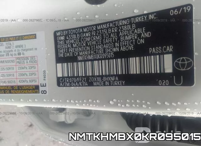 NMTKHMBX0KR095015 фото 10