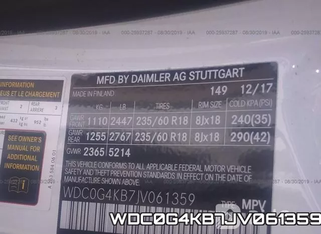 WDC0G4KB7JV061359 фото 10