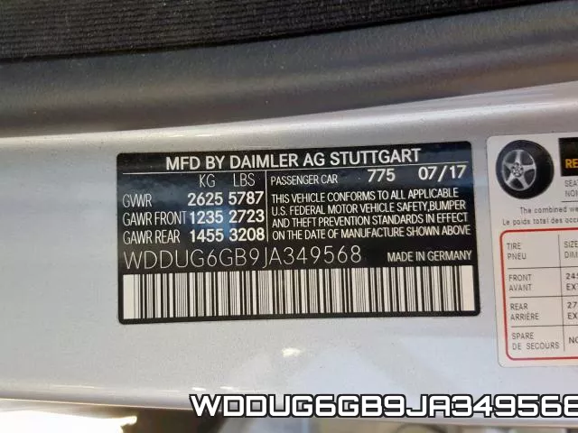 WDDUG6GB9JA349568 фото 2