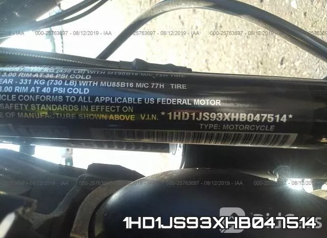 1HD1JS93XHB047514 фото 2