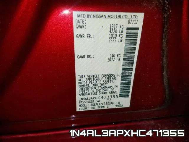 1N4AL3APXHC471355 фото 2