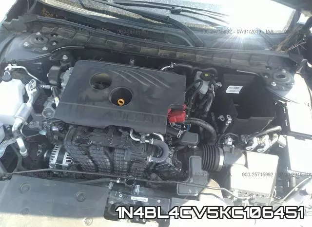1N4BL4CV5KC106451 фото 2