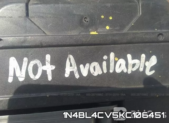 1N4BL4CV5KC106451 фото 8