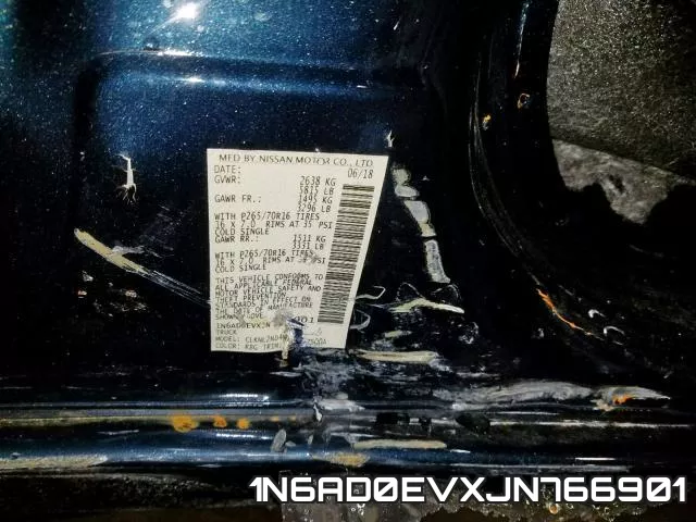 1N6AD0EVXJN766901 фото 2