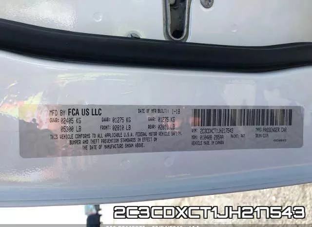 2C3CDXCT1JH217543 фото 10