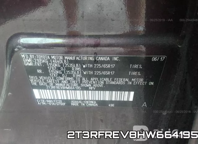 2T3RFREV8HW664195 фото 10