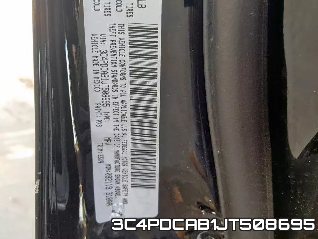 3C4PDCAB1JT508695 фото 2