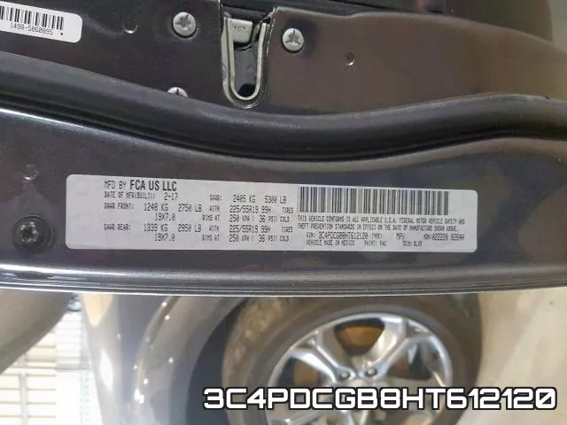 3C4PDCGB8HT612120 фото 2