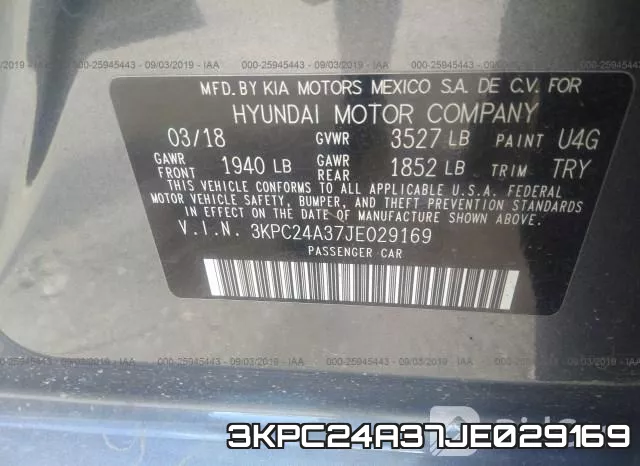 3KPC24A37JE029169 фото 10