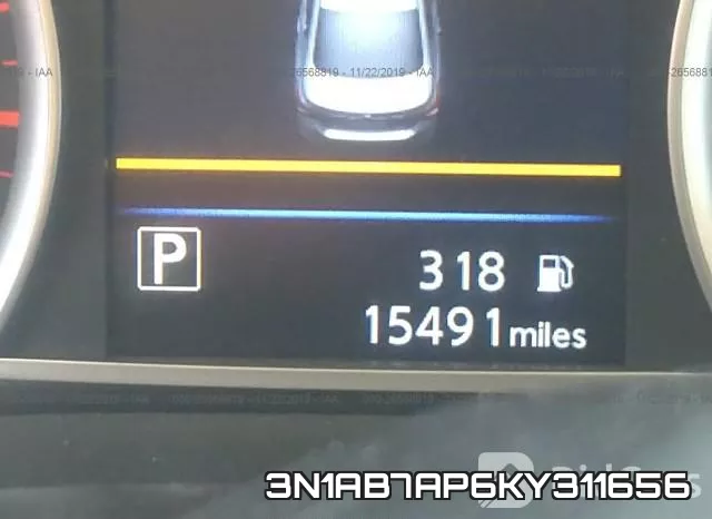 3N1AB7AP6KY311656 фото 8