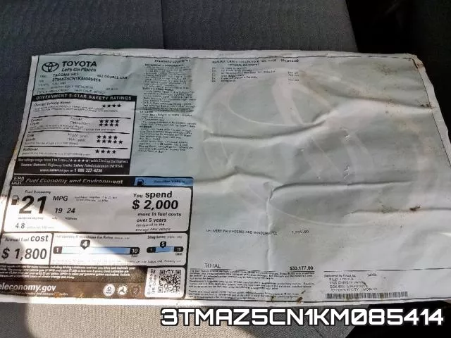 3TMAZ5CN1KM085414 фото 10