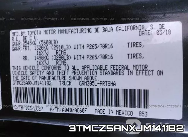 3TMCZ5ANXJM141182 фото 9