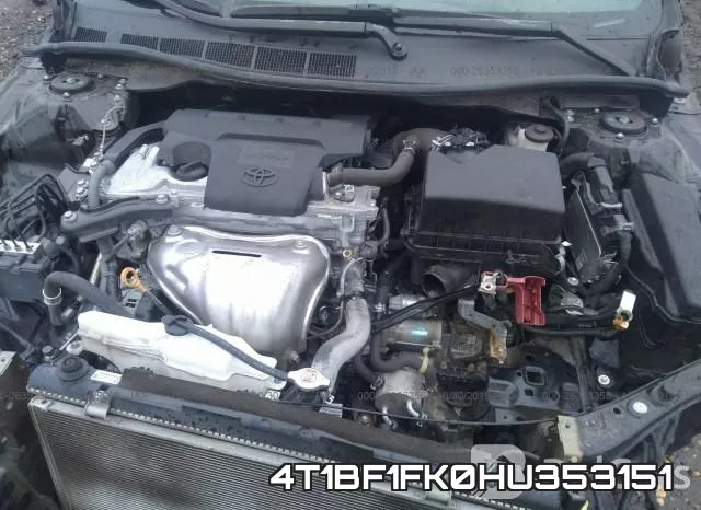 4T1BF1FK0HU353151 фото 2