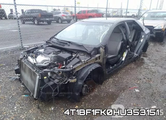 4T1BF1FK0HU353151 фото 3