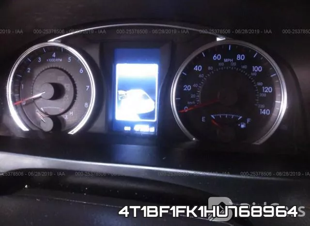 4T1BF1FK1HU768964 фото 8