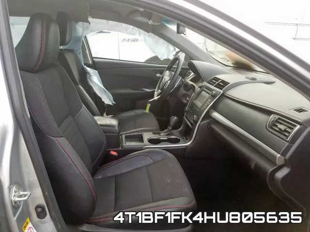4T1BF1FK4HU805635 фото 6