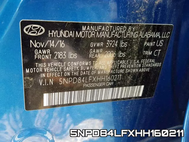5NPD84LFXHH160211 фото 2