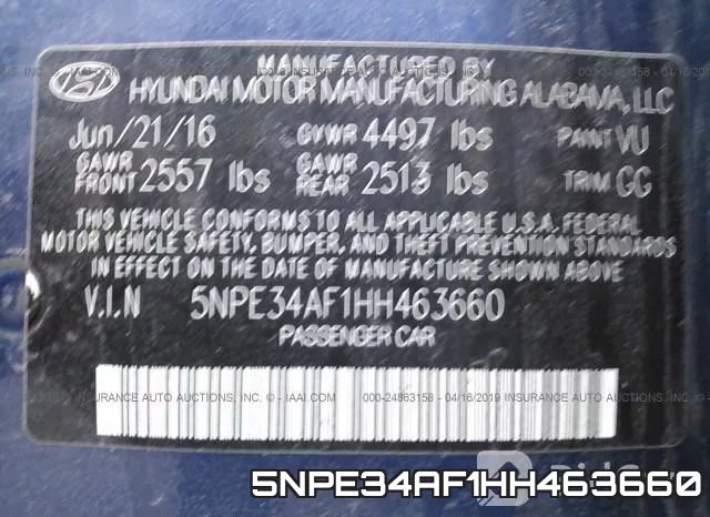 5NPE34AF1HH463660 фото 10