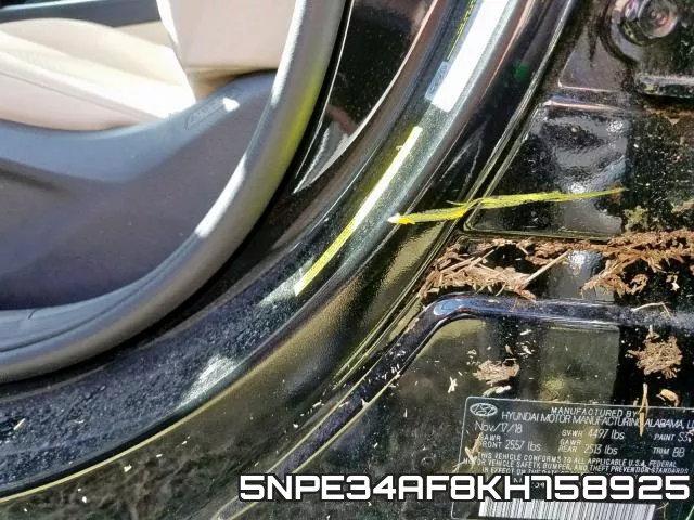 5NPE34AF8KH758925 фото 9