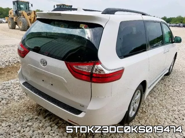 5TDKZ3DC0KS019474 фото 5