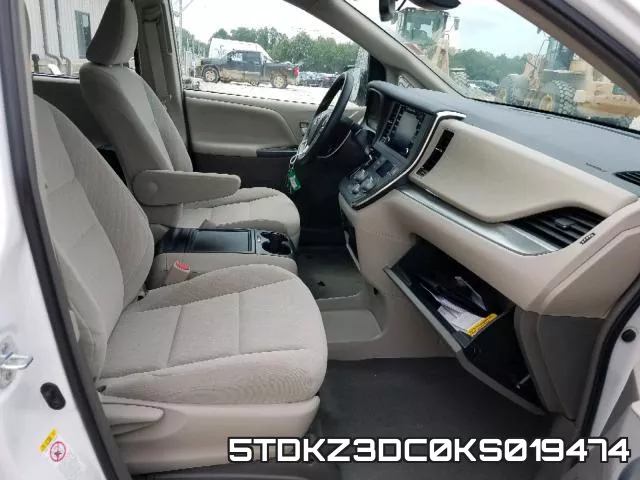 5TDKZ3DC0KS019474 фото 6