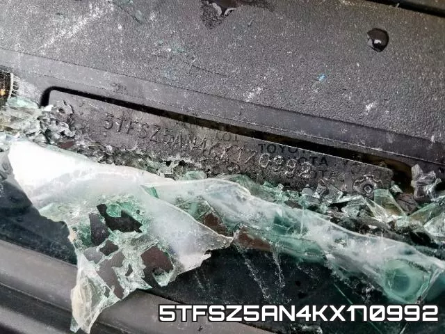 5TFSZ5AN4KX170992 фото 2