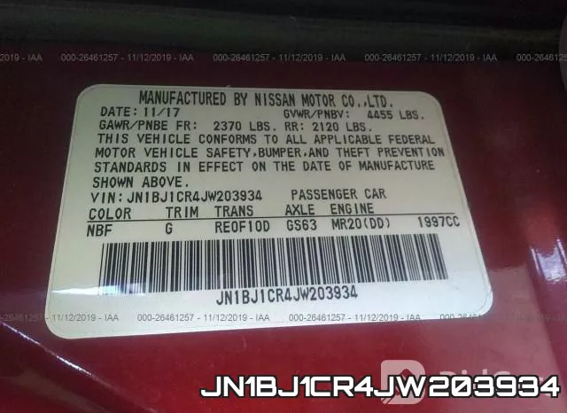 JN1BJ1CR4JW203934 фото 10