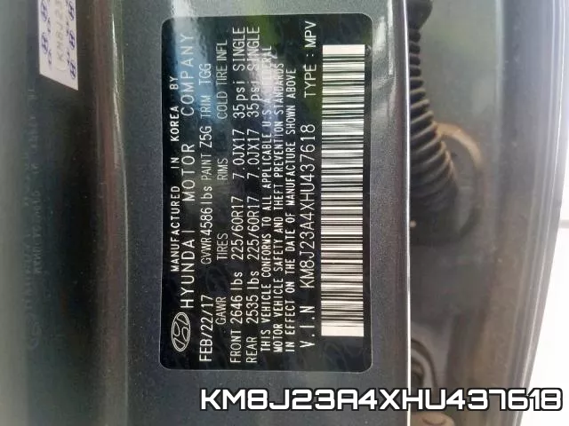 KM8J23A4XHU437618 фото 2