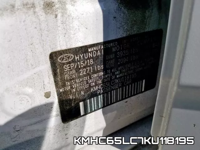 KMHC65LC7KU118195 фото 2
