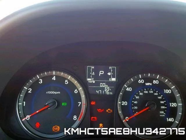 KMHCT5AE8HU342775 фото 9