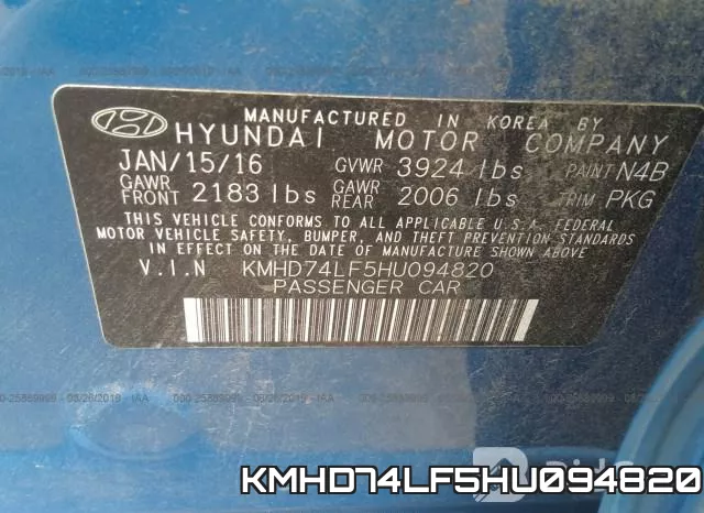 KMHD74LF5HU094820 фото 10