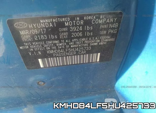 KMHD84LF5HU425733 фото 10