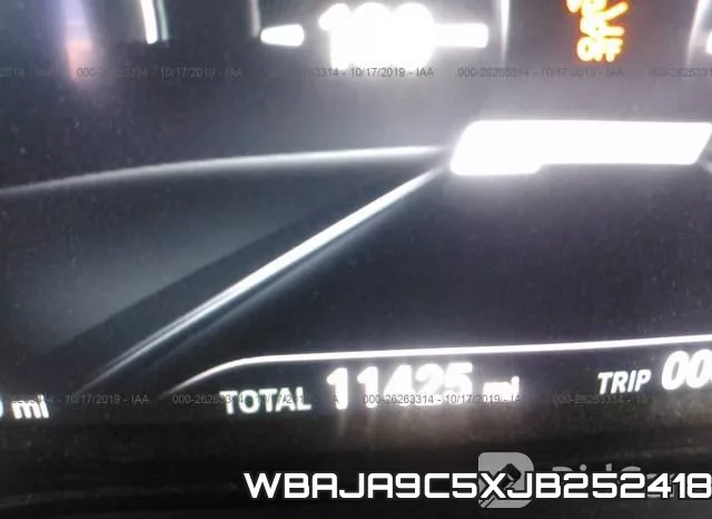 WBAJA9C5XJB252418 фото 8