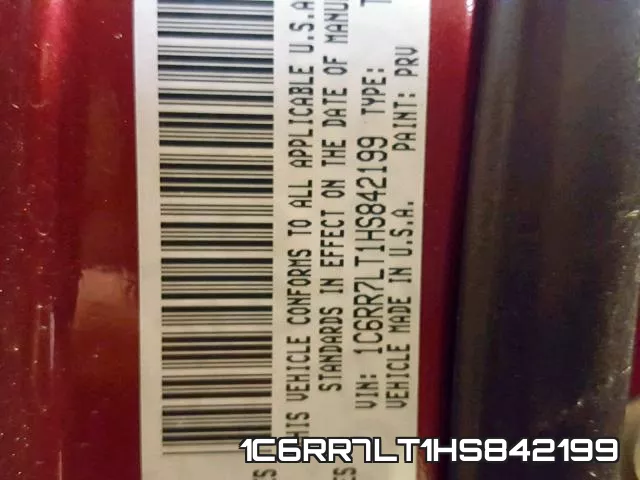 1C6RR7LT1HS842199 фото 2