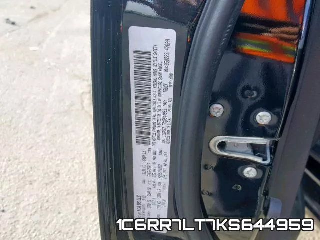 1C6RR7LT7KS644959 фото 2