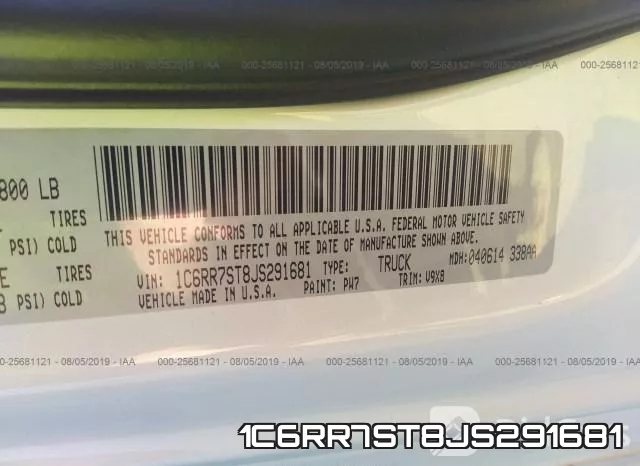 1C6RR7ST8JS291681 фото 10