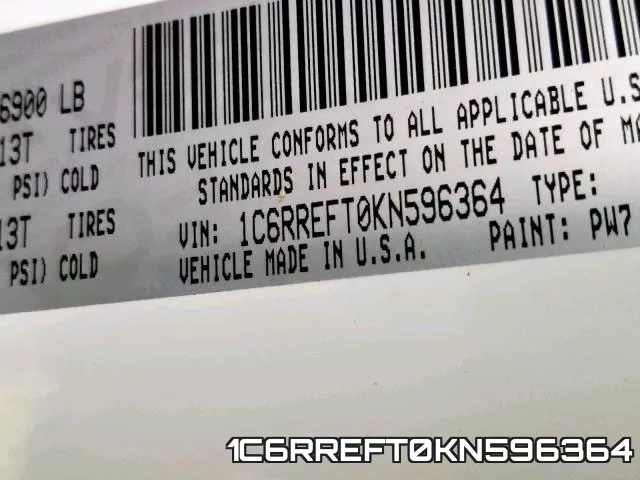 1C6RREFT0KN596364 фото 2