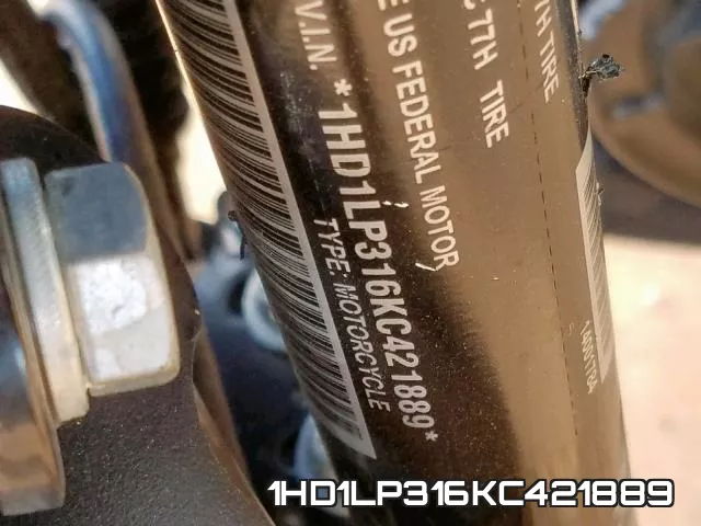 1HD1LP316KC421889 фото 2