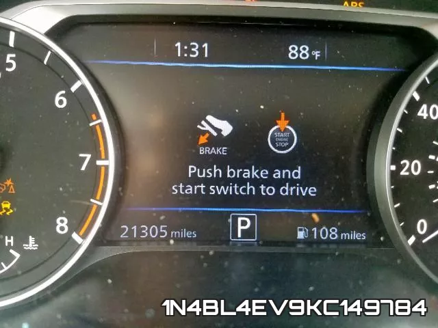 1N4BL4EV9KC149784 фото 8