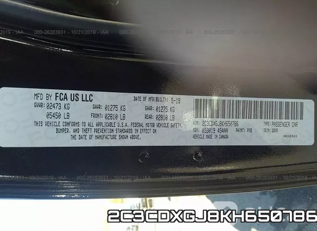 2C3CDXGJ8KH650786 фото 10