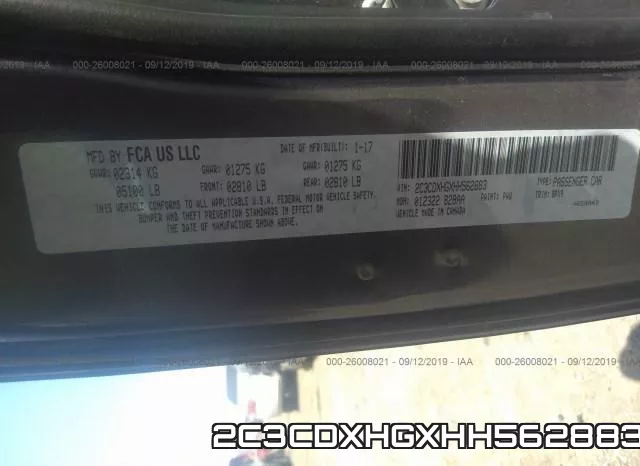 2C3CDXHGXHH562883 фото 10