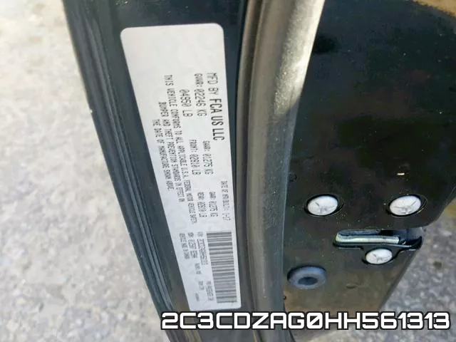 2C3CDZAG0HH561313 фото 2