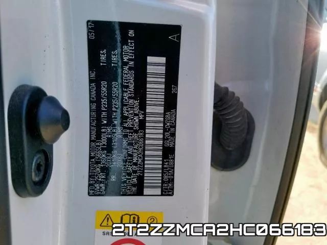 2T2ZZMCA2HC066183 фото 2
