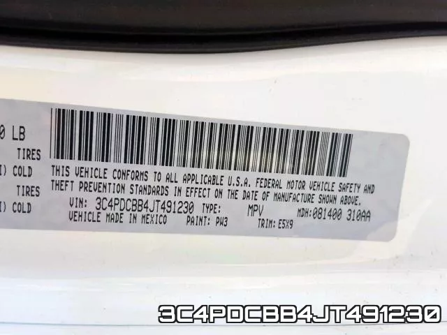 3C4PDCBB4JT491230 фото 2