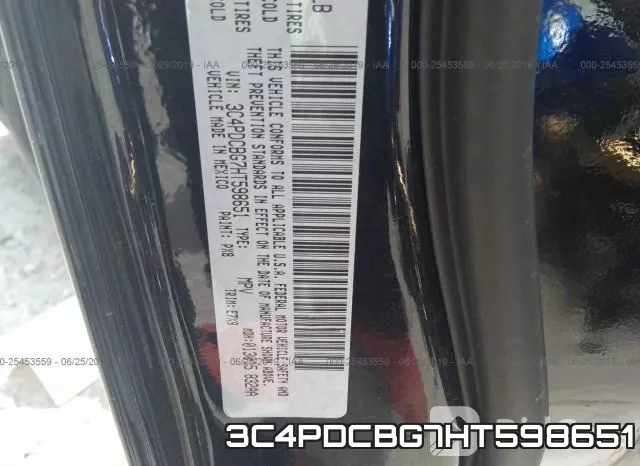 3C4PDCBG7HT598651 фото 10